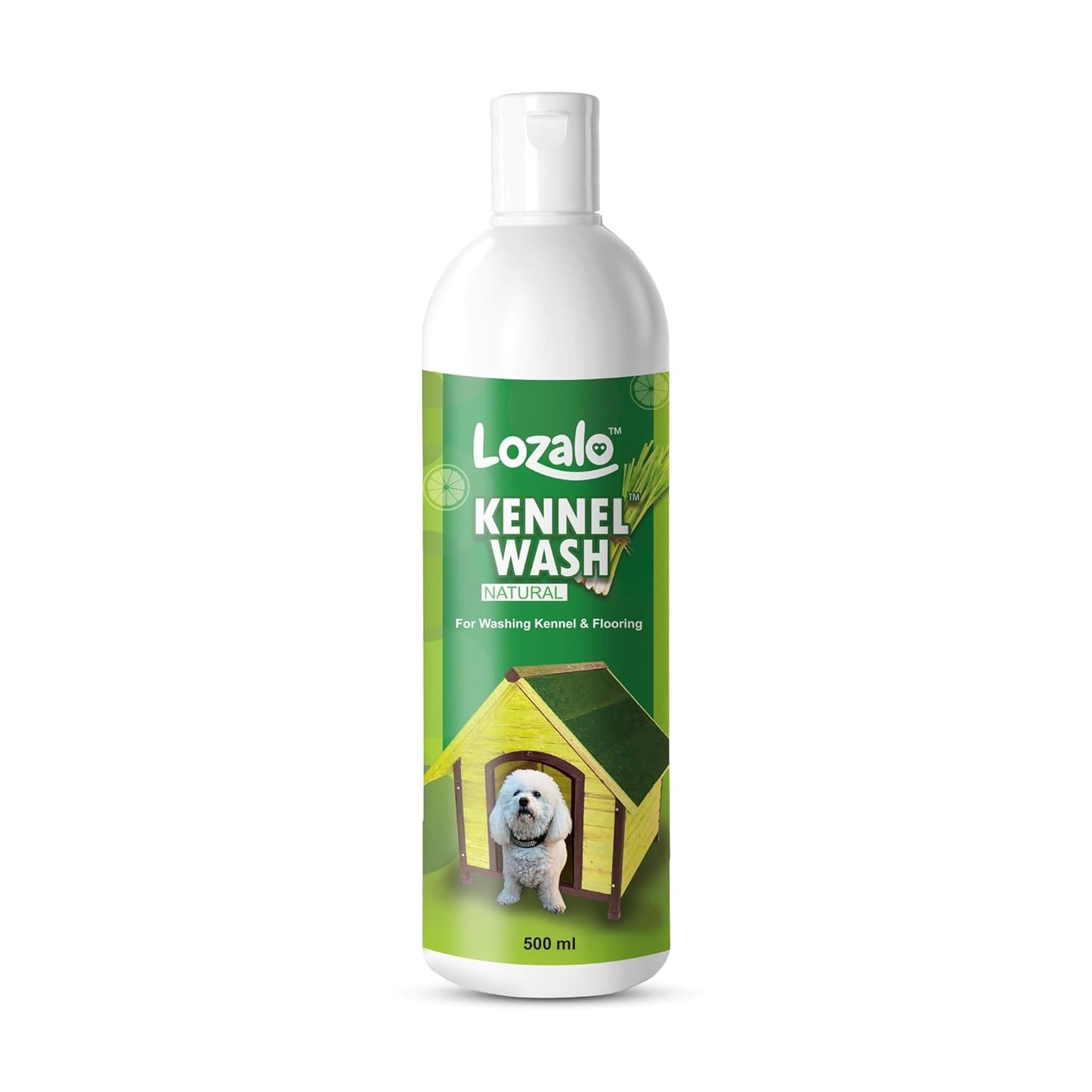 Lozalo Kennel Wash Liquid, Natural Flavor 500ml