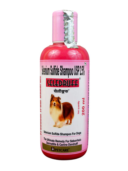 PETCARE Seledruff Shampoo for Dogs 200ml