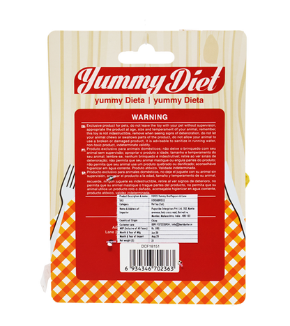 Fofos - Yummy Diet Popcorn & Cone, Cat Toy