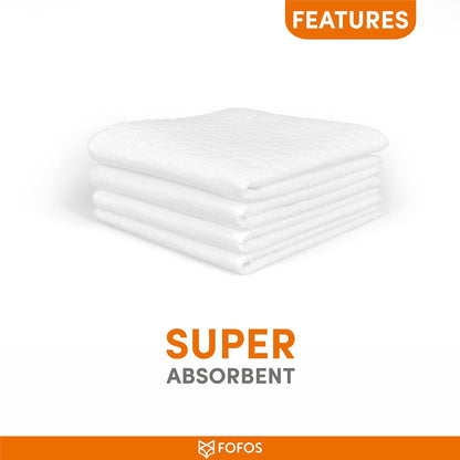 FOFOS Disposable Pet Towel - Super Absorbent, High Water Retention, Quick Dry Dog Bath Towel for Dogs And Cats