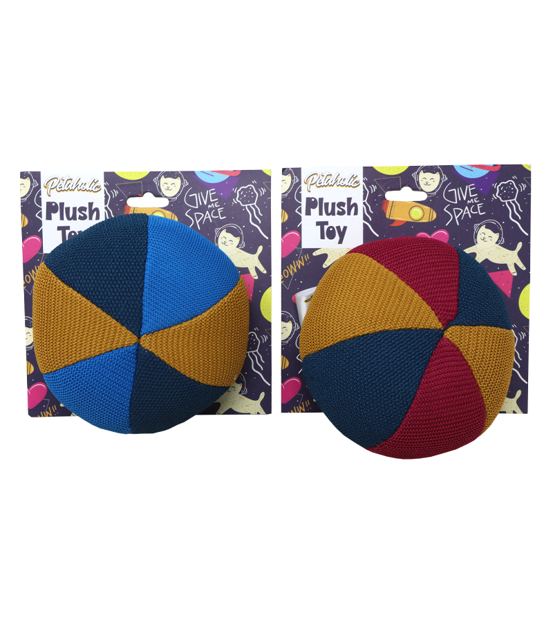 Petaholic Ball Plush Toy(Large) For Dogs