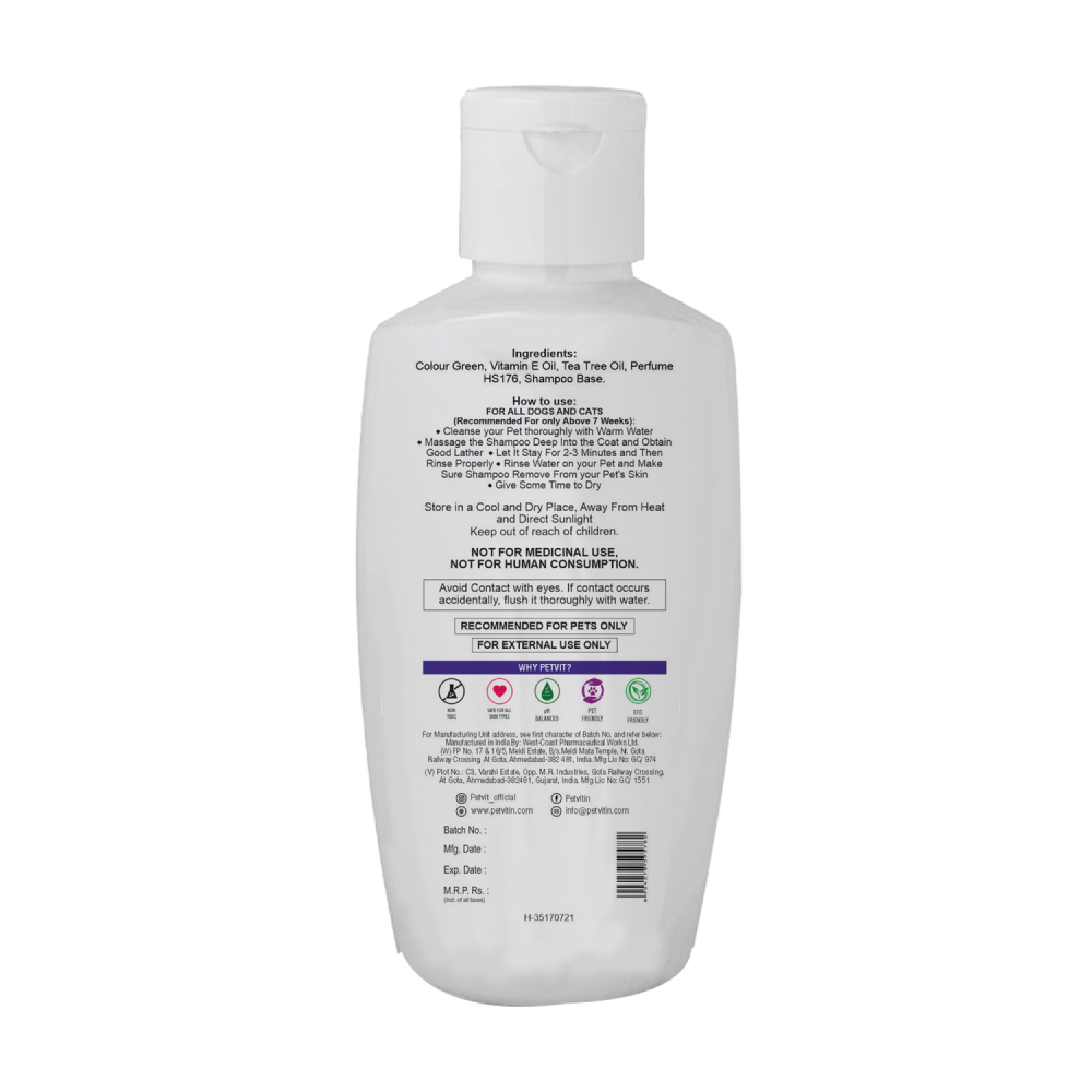 Petvit Anti Itch Shampoo for Dogs and Cats