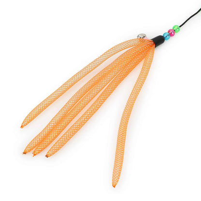 BasilCat Teaser Stick with Strings & Bell