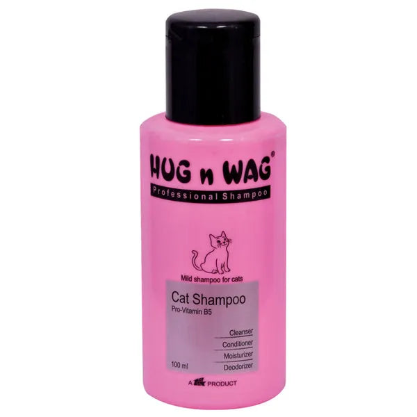 Ttk Hug n Wag Professional Mild Cat Shampoo with Pro Vitamin B5 For Cats