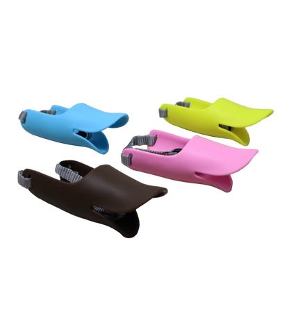 Silicone Duck Muzzle  Anti-Bite, Anti-Bark, Anti-Chew Dog Mouth Cover with Adjustable Strap For Dogs