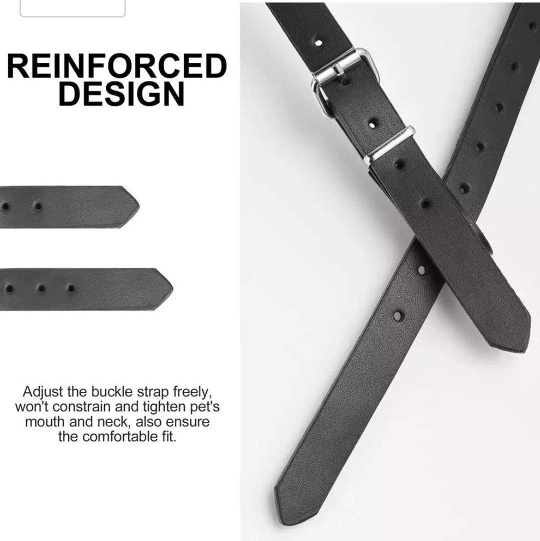 Adjustable Strap Iron Wire Muzzle For Dogs