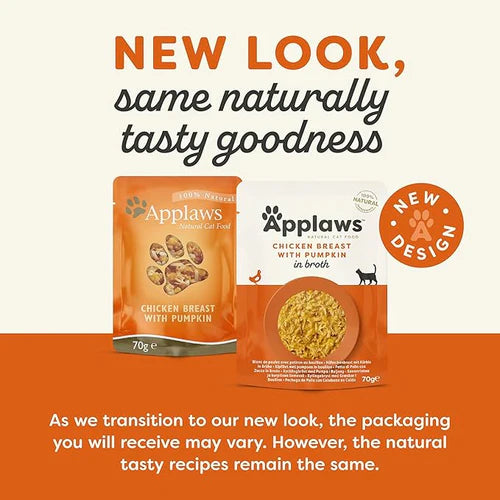 Applaws Chicken Breast with Pumpkin in Broth Cat Wet Food