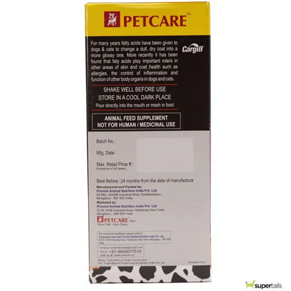 Nutricoat Advance Omega 3 + 6 Syrup for Dogs and Cats 200ml