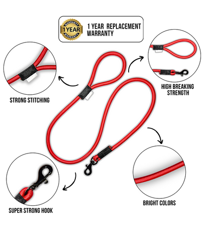 Indian Hound Nylon Rope Leash For Dogs