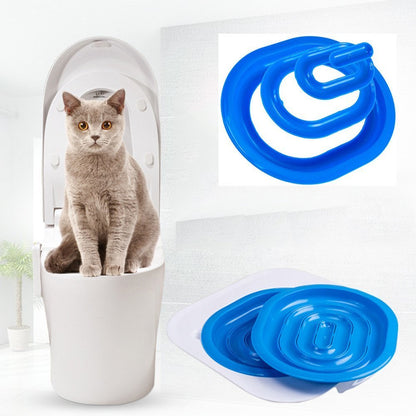 Pets Empire Pet Cat Toilet Training Kit  Suitable For All Cats Above 3 Months