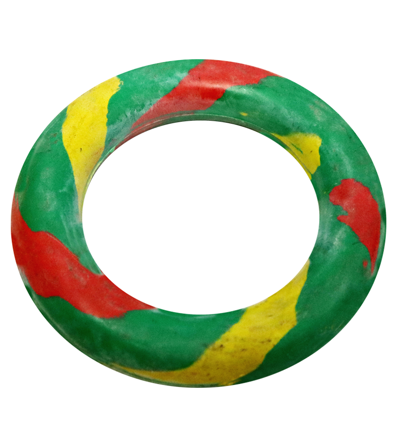 Non-Toxic Rubber Ring Toy for Dogs