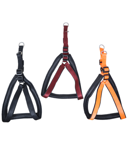 Nylon Padded Dog Harness with Adjustable Strap