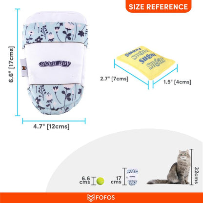 Fofos Dreamland Coffee Toy Pack Interactive 5 in 1 Cat Toy