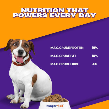 Hungertail Daily Munch Dry Dog Food,All Life Stages, Non-GMO, Zero Fillers, Zero Colors, Made in India