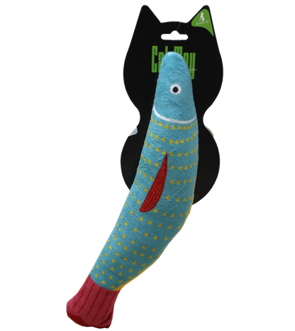 Plush Cat Catnip Fish Toy For Cats(Small)