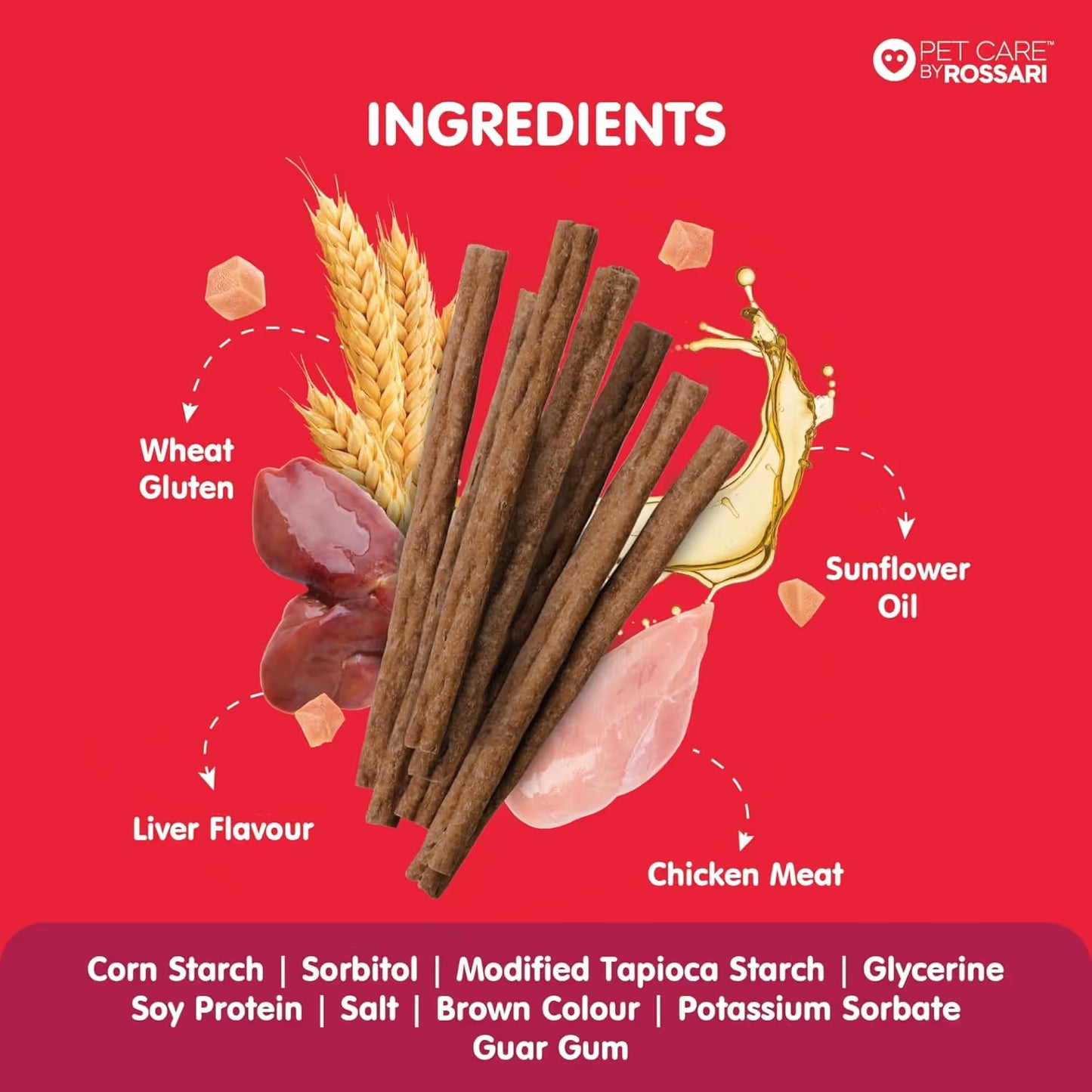 Zippy Dental Stick Dog Treats for Dogs, Milk Flavor-100 gm