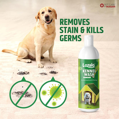 Lozalo Kennel Wash Liquid, Natural Flavor 500ml