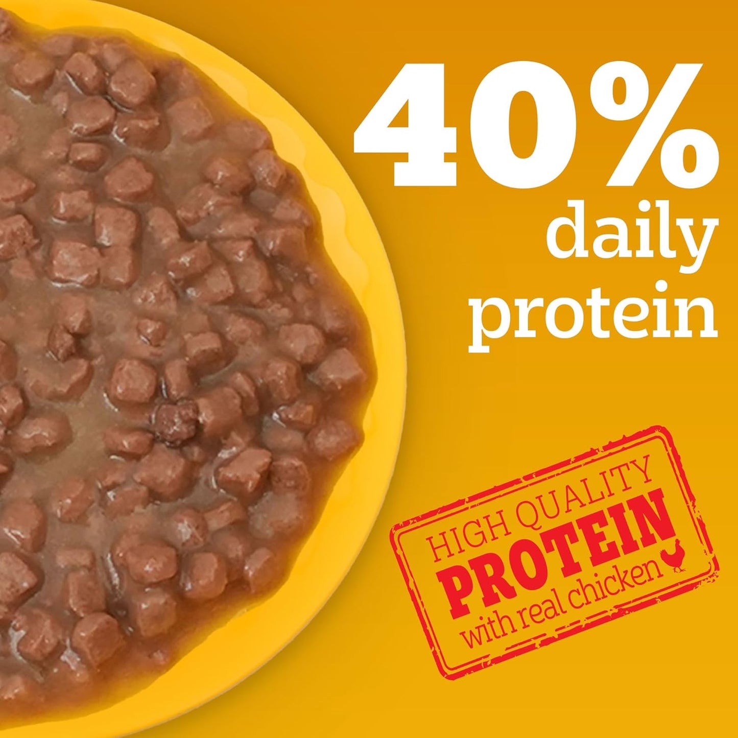 Pedigree Puppy Wet Dog Food, Chicken Chunks in Gravy 130gms