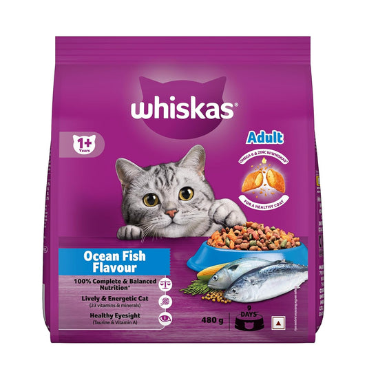 Whiskas Ocean Fish Adult 1+ years Cat Dry Food