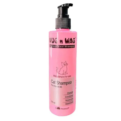 Ttk Hug n Wag Professional Mild Cat Shampoo with Pro Vitamin B5 For Cats