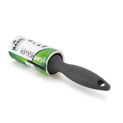 Basil Adhesive Sheet Lint Free Roller with Handle for Dogs And Cats Hair Removal