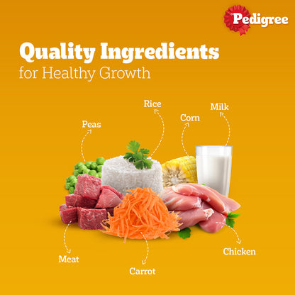 Pedigree Meat & Milk Puppy Dog Dry Food