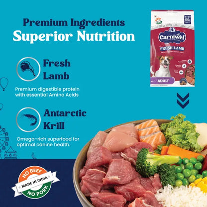 Carniwel Fresh Lamb Small Breed Adult Dog Dry Food