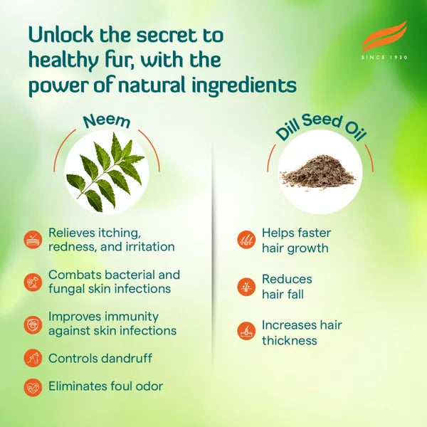 Himalaya Erina Coat Cleanser For Dogs And Cats 200ml