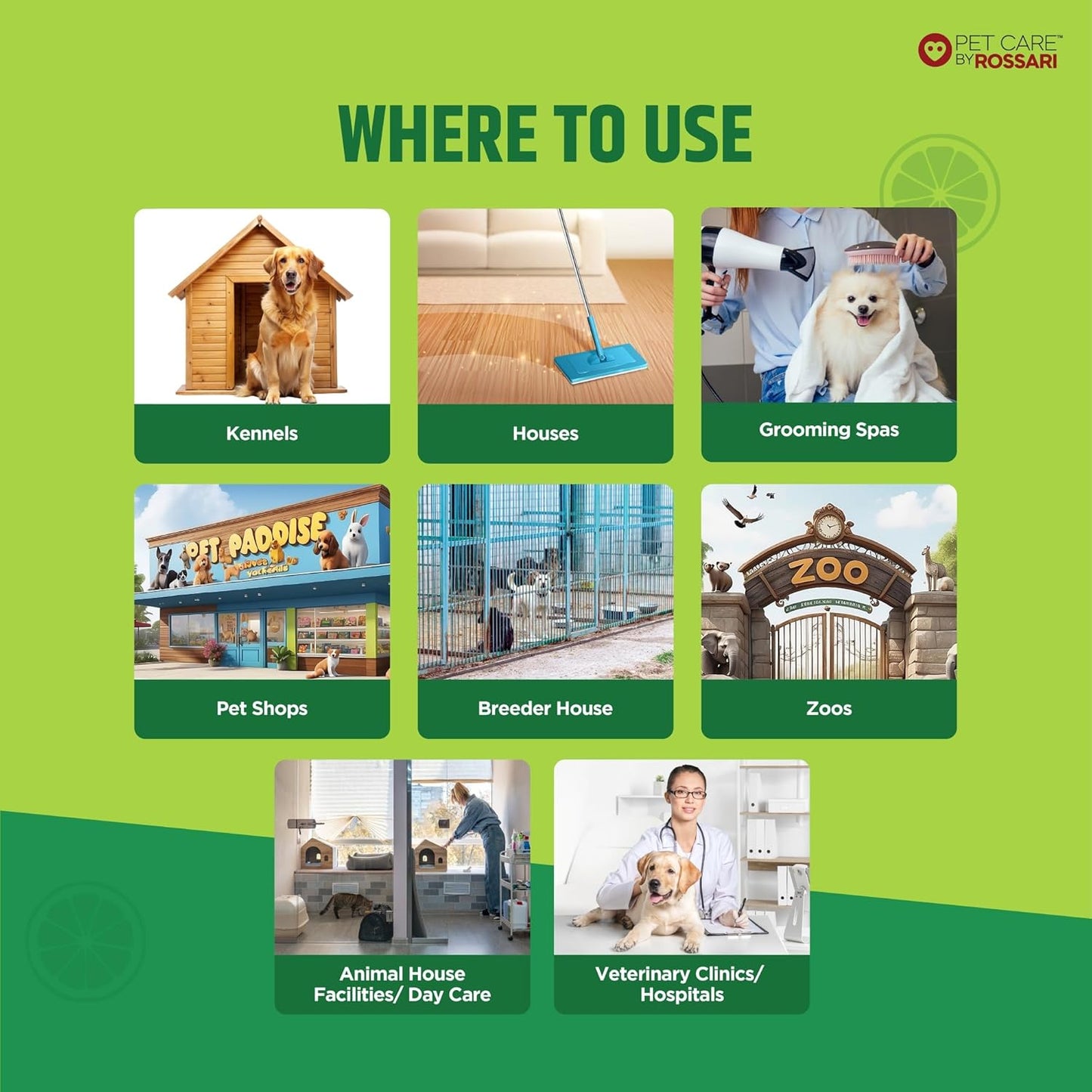 Lozalo Kennel Wash Liquid, Natural Flavor 500ml