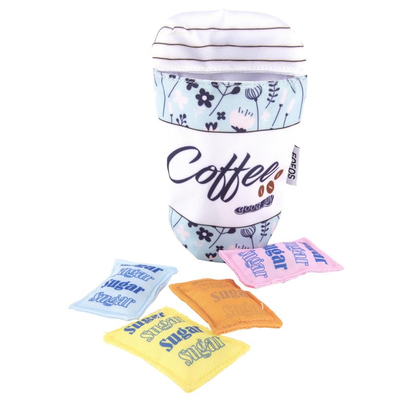 Fofos Dreamland Coffee Toy Pack Interactive 5 in 1 Cat Toy