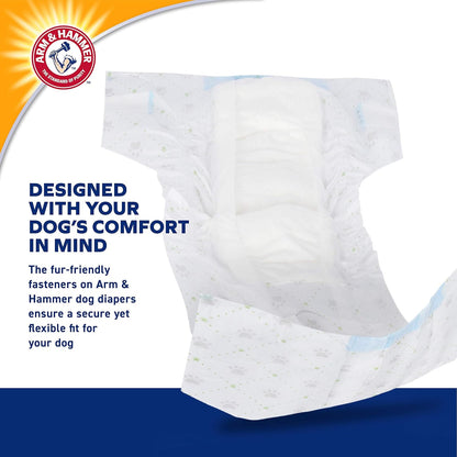 Arm & Hammer Diapers for Female Dogs, Size Large
