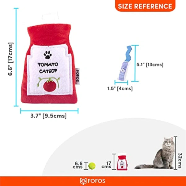 Fofos Dreamland Tomatoes Toy Pack for Cats