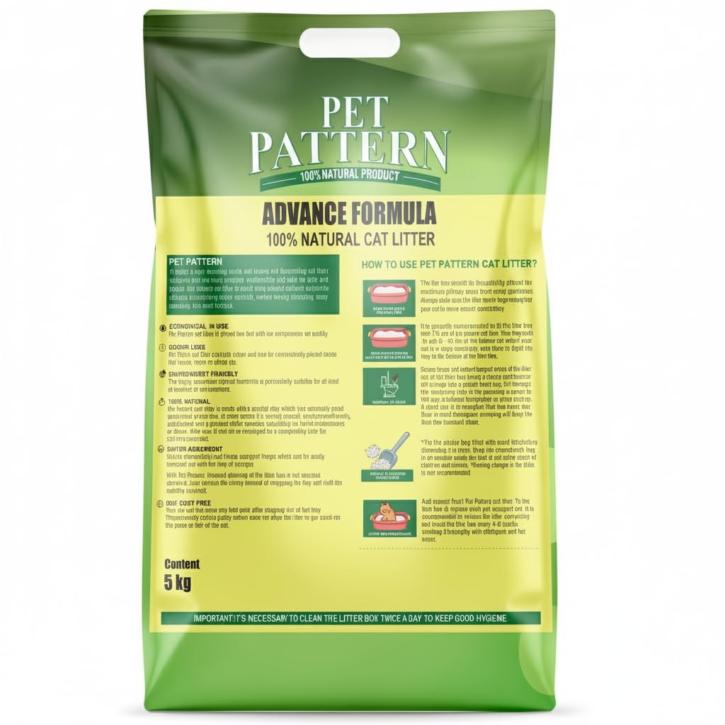 Pet Pattern Natural Cat Litter
