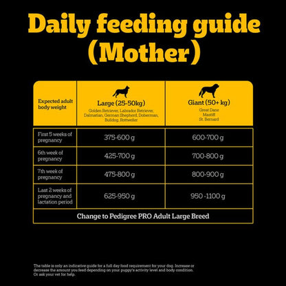 Pedigree PRO Mother & Puppy Starter(3 to 12 Weeks) Small Breed Dog Dry Food