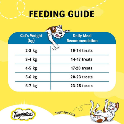 Temptations Savoury Salmon Flavour Cat Treats