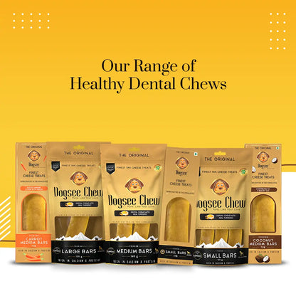 Dogsee Chew 100% Natural Yak Milk Bars Medium Breed Dog Treats