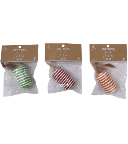 Cat Scratch Wheel Sisal Candy Roller Cat Toy
