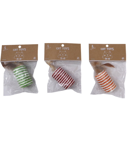 Cat Scratch Wheel Sisal Candy Roller Cat Toy