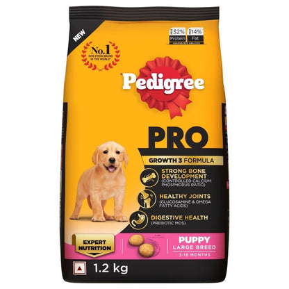 Pedigree PRO Expert Nutrition for Large Breed Puppy (3 to 18 Months) Dog Dry Food