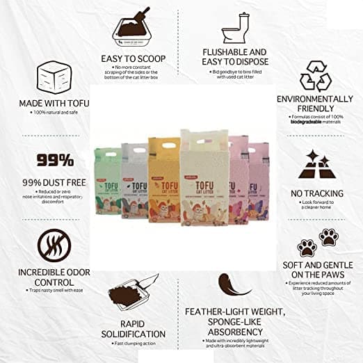 Emily Pets Lavender Scented Tofu Cat Litter