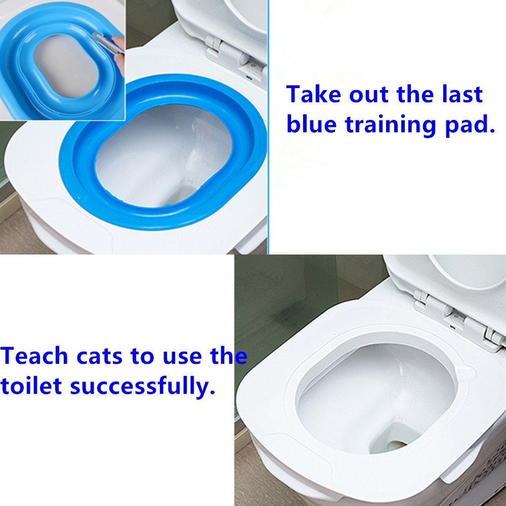 Pets Empire Pet Cat Toilet Training Kit  Suitable For All Cats Above 3 Months