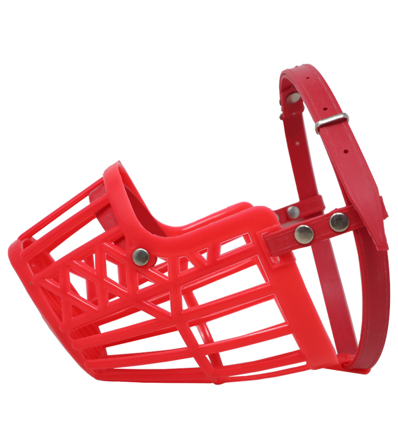 Anti-bite Muzzles with Adjustable Safety Strap Plastic For Dogs