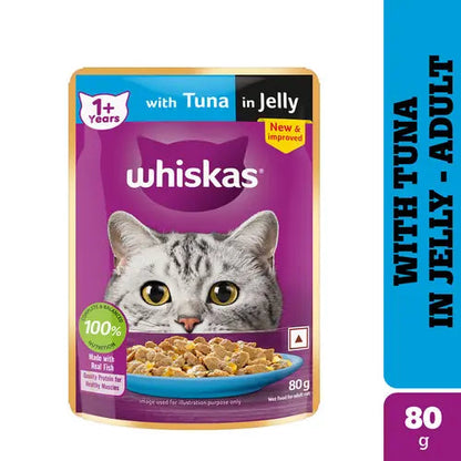 Whiskas Tuna in Jelly Meal Adult Cat Wet Food