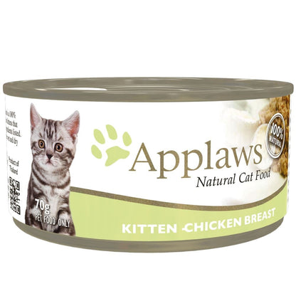 Applaws Chicken Breast Tinned Kitten Wet Food(70gms)