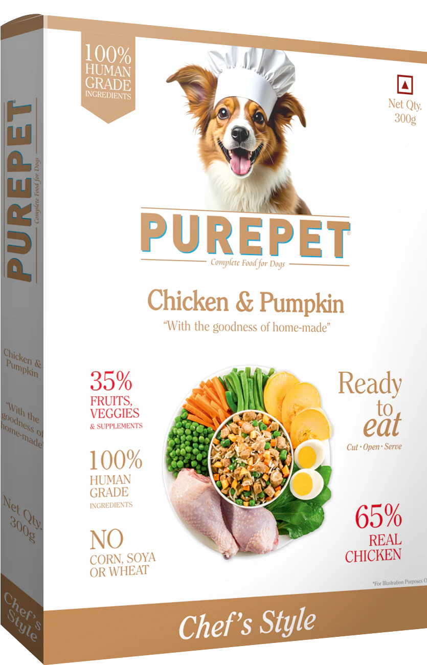 Purepet Chicken and Pumpkin Biryani Fresh Food for Dogs