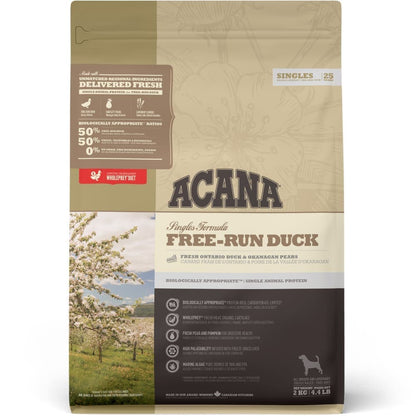 Acana Free Range Duck Dry Dog Food (All Breeds)