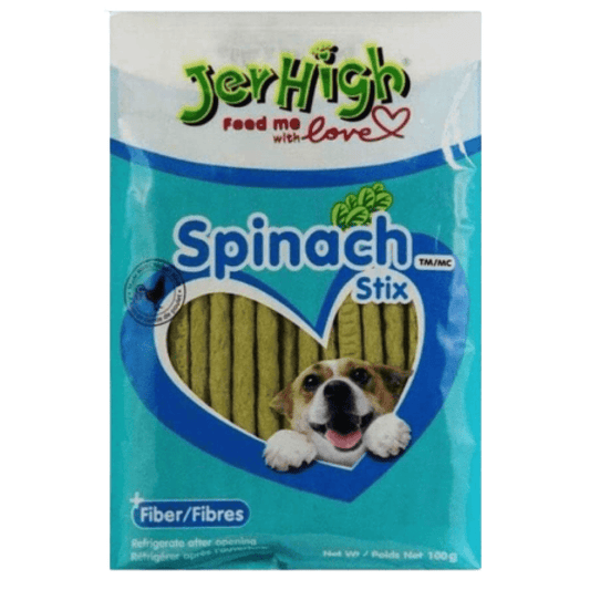 JerHigh Spinach Stix Dog Treats