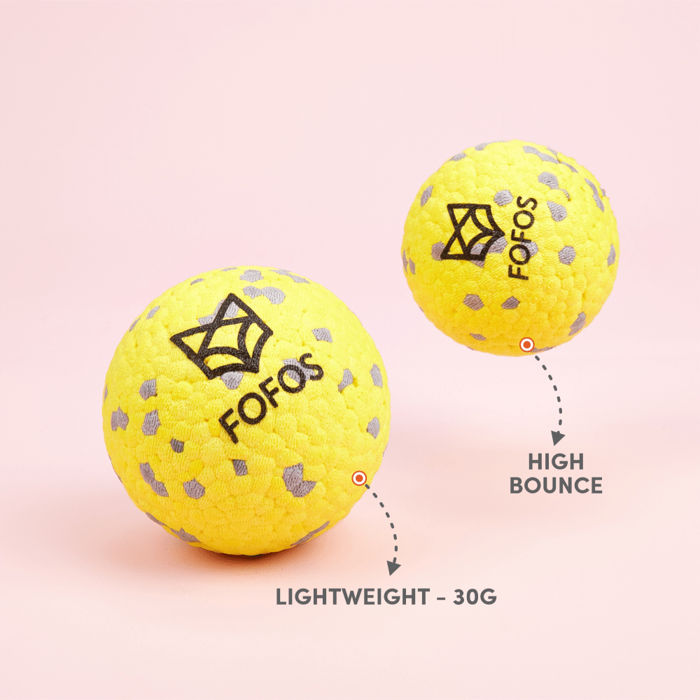 Fofos Super Bounce Chew Ball for Dogs (Yellow) | For Aggressive Chewers