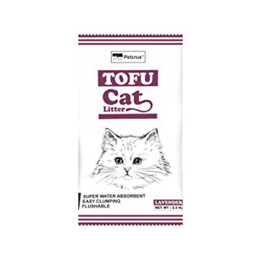 Petcrux Exclusive Organic Tofu Cat Litter (Lavender)