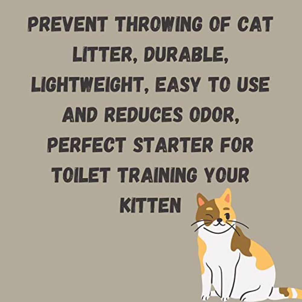 Savic Rincon Corner Litter Tray with Rim for Cats (Cold Grey)